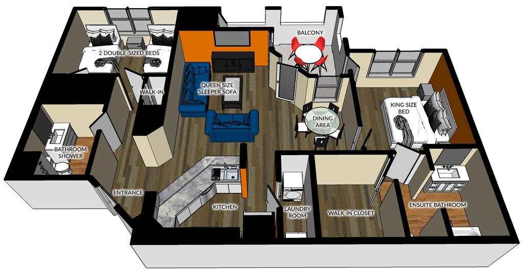 Floor plan Royal Paradise