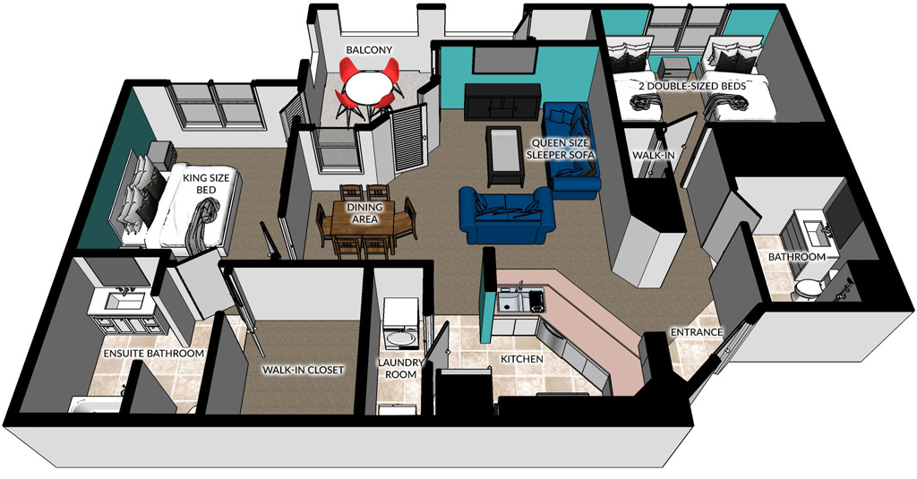 Floor plan Royal Dream