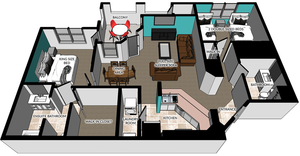 Floor plan Royal Marina