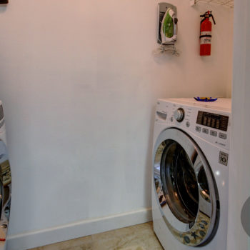 Full linens are provided and you will enjoy having your own washer and dryer