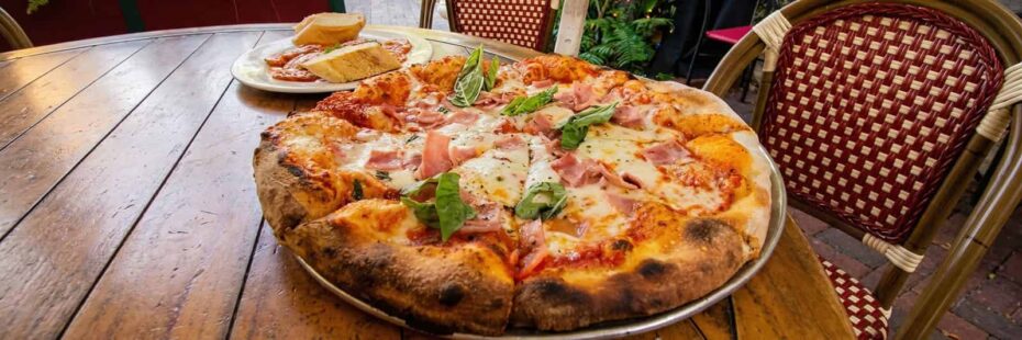 Pizza from Cristino’s Coal Oven Pizza in Clearwater